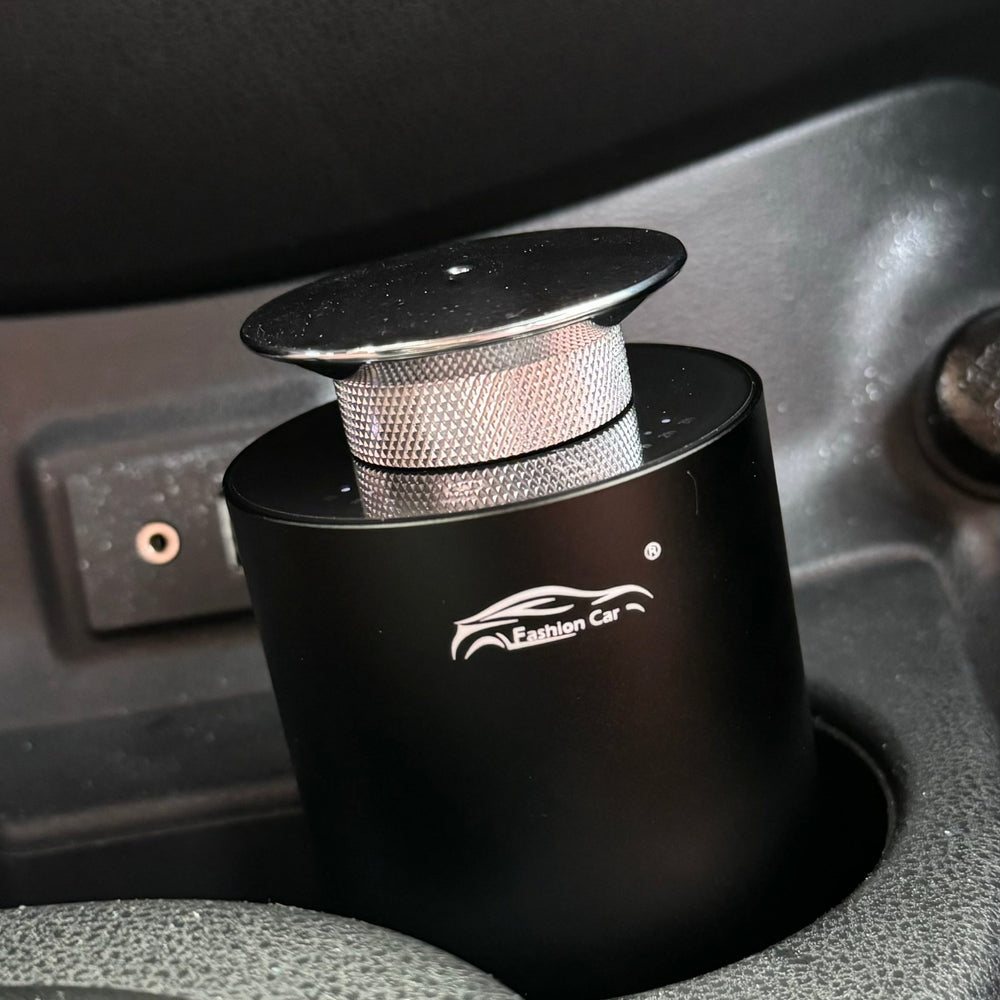 Air Aroma Car Diffuser Machine Waterless Fragrance Fogger for Automobiles Aroma Diffuser Wireless electric black - Fashion Car ®