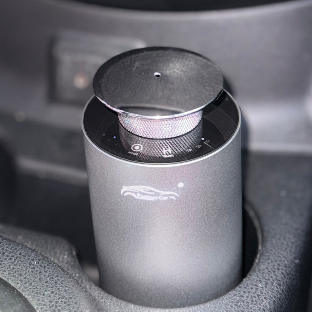 Air Aroma Car Diffuser Machine Waterless Fragrance Fogger for Automobiles Aroma Diffuser Wireless electric Silver - Fashion Car ®