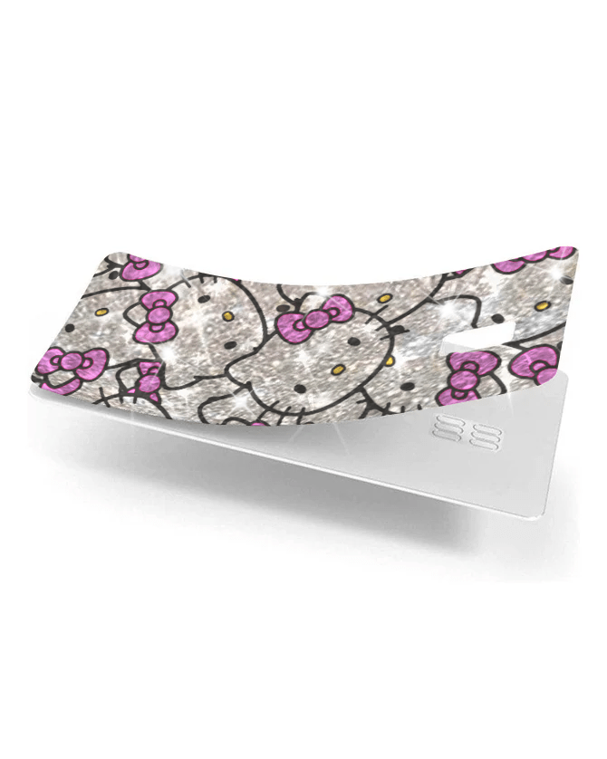 BLING REFLECTIVE BACK INFORMATION SILVER FACE CAT - Fashion Car ®