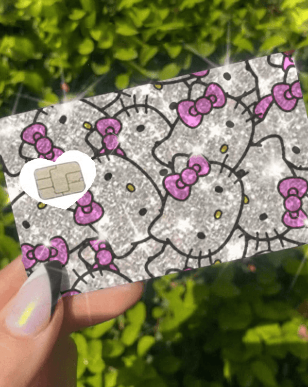 BLING REFLECTIVE BACK INFORMATION SILVER FACE CAT - Fashion Car ®