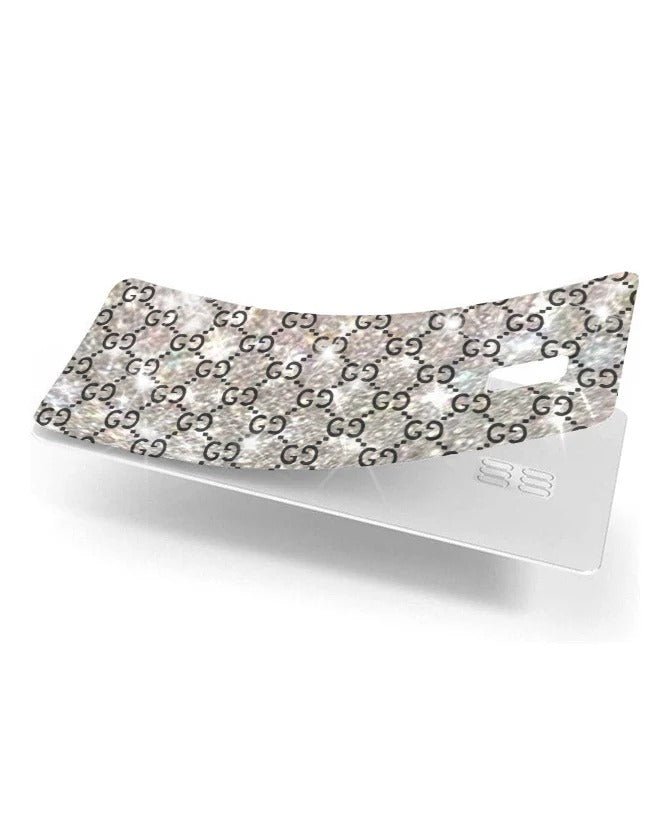 BLING REFLECTIVE BACK INFORMATION SILVER LUXURY - Fashion Car ®