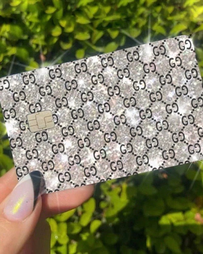 BLING REFLECTIVE BACK INFORMATION SILVER LUXURY - Fashion Car ®