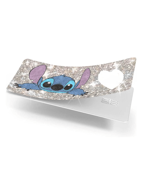 BLING REFLECTIVE BACK INFORMATION SILVER WITCH BLUE - Fashion Car ®