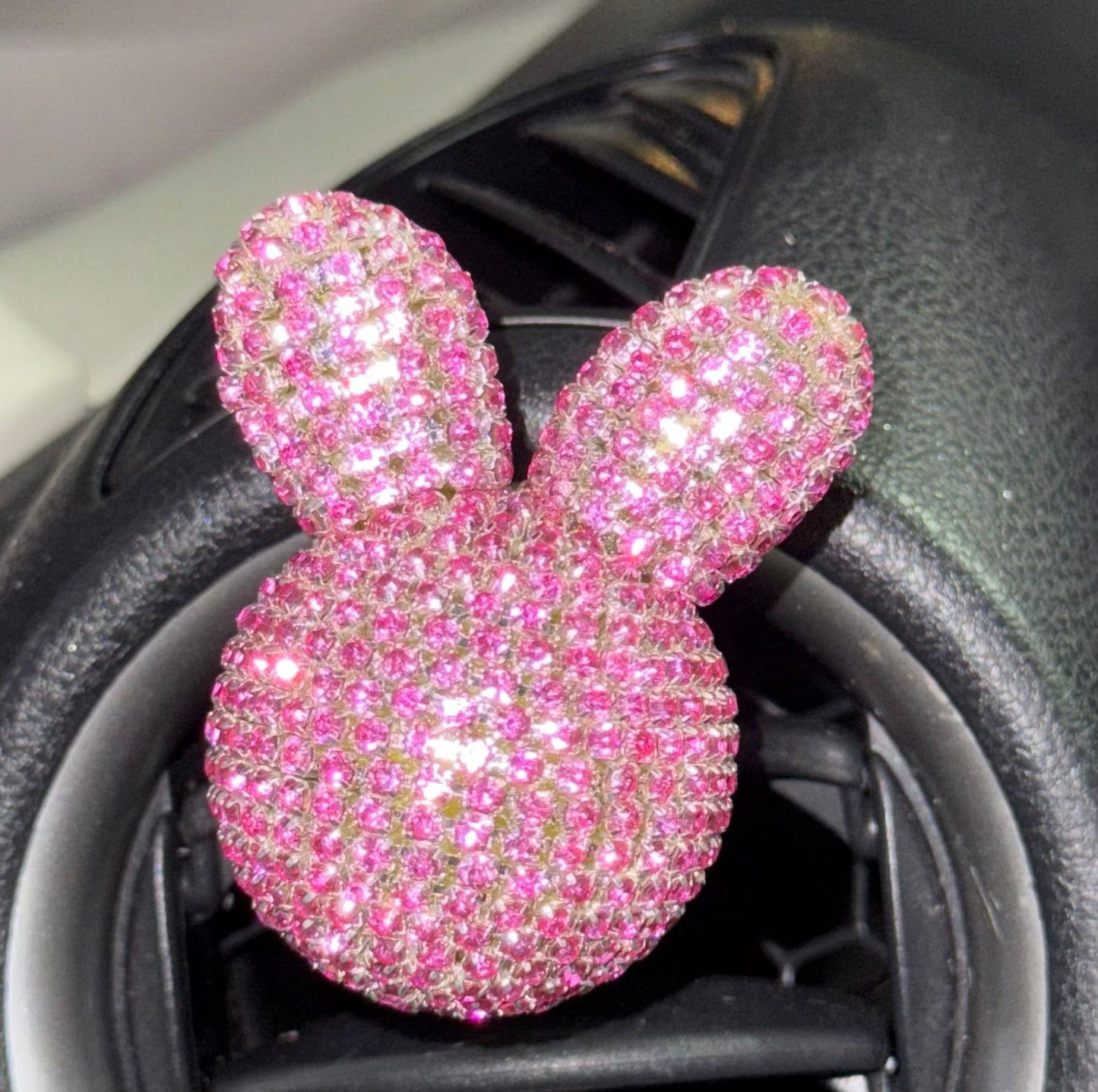 Car Air Vent Clip Charms, Crystal Car Diffuser Vent Clip, Rhinestone Oil Diffuser Vent Clip, Car Fresheners for Women, Bling Car Accessories for Women – Stylish & Practical - Fashion Car ®