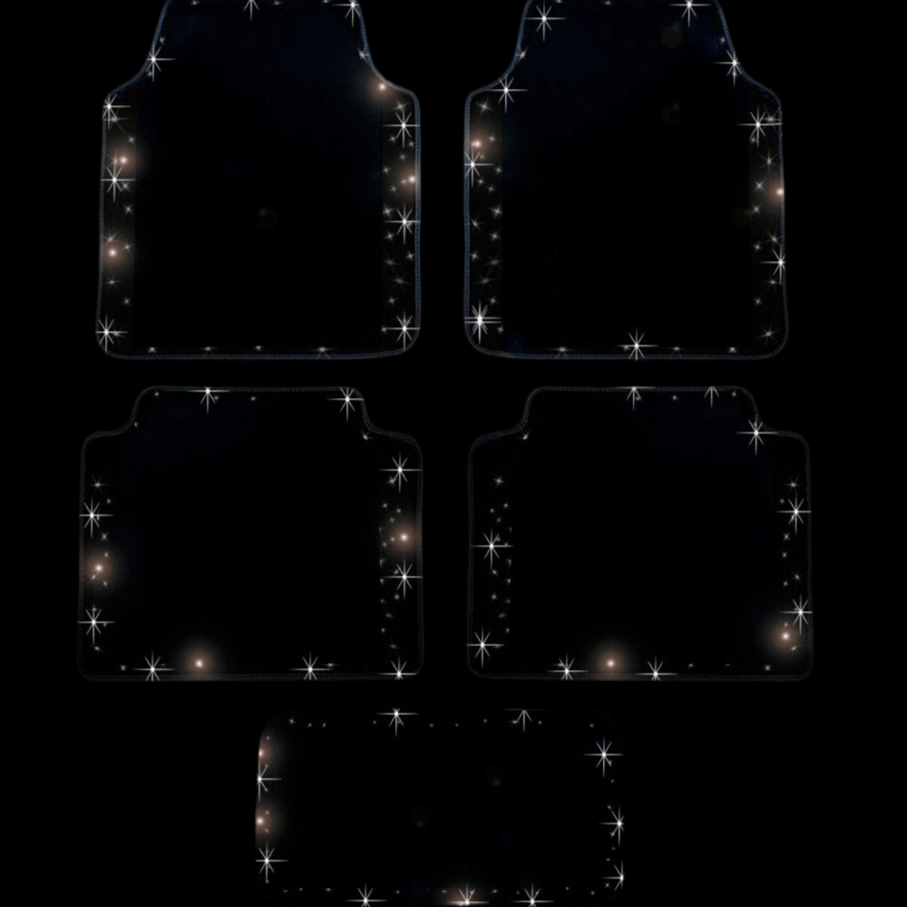Carpets Ultra Bling Black - Fashion Car ®