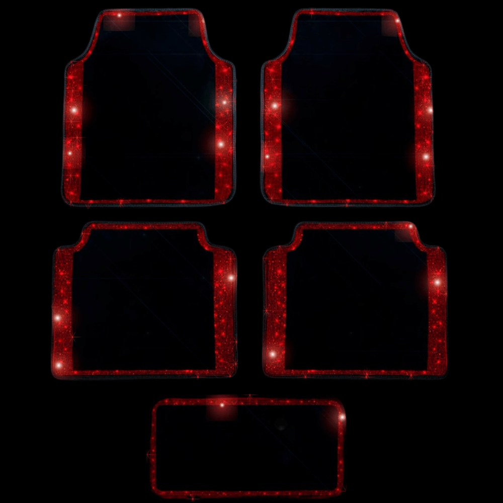 Carpets Ultra Bling Full Car Red - Fashion Car ®