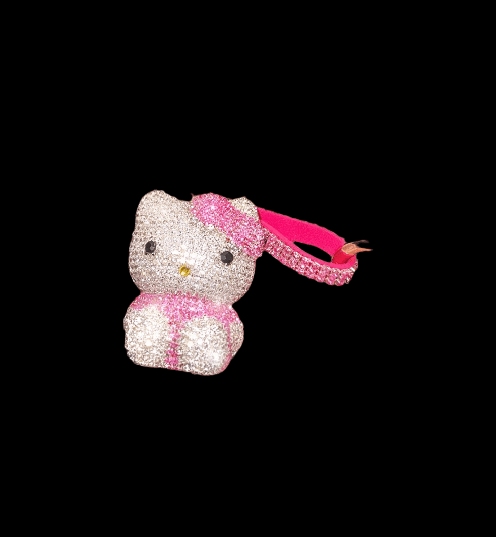 Crystal Keychain, Key Chains Accessories with Ultra Bling Rhinestones Pink - Fashion Car ®