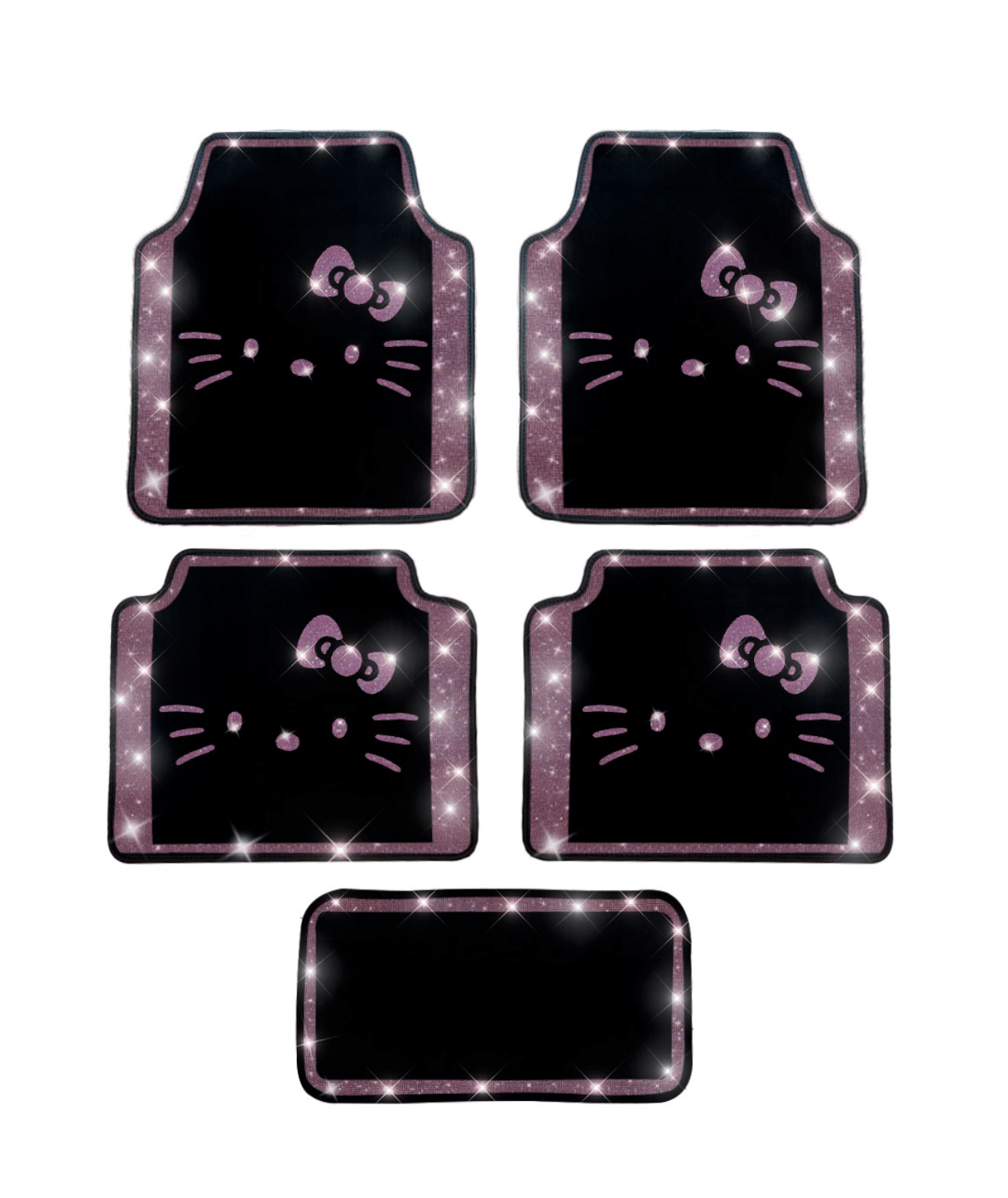 EXTRA BLING LUXURY SPARK MATS KITTY COLORFUL - Fashion Car ®