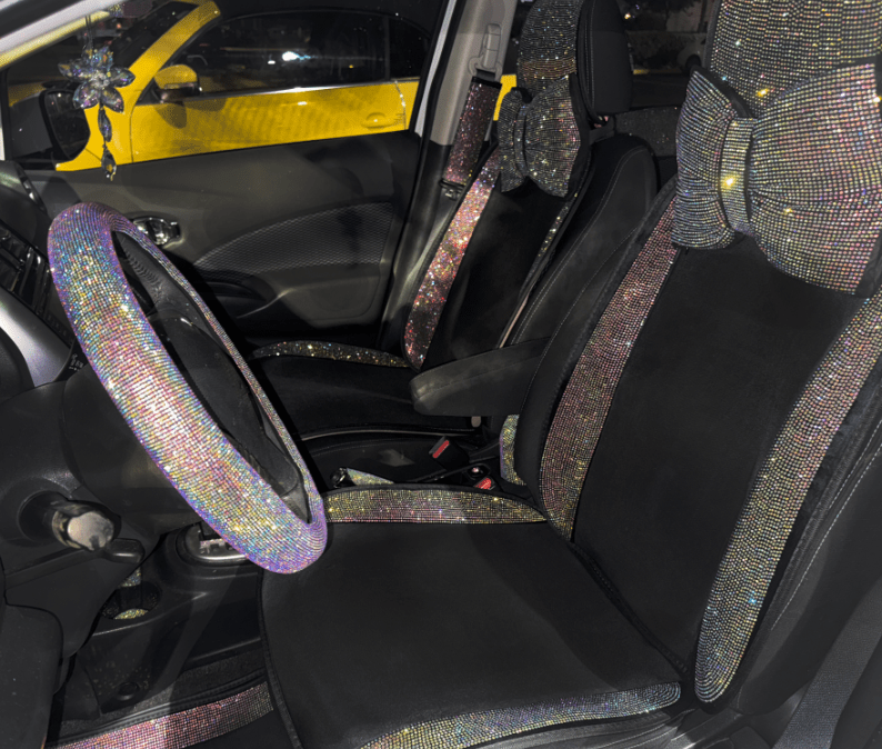 EXTRA SHINY CAR SEAT COLORFUL - Fashion Car ®