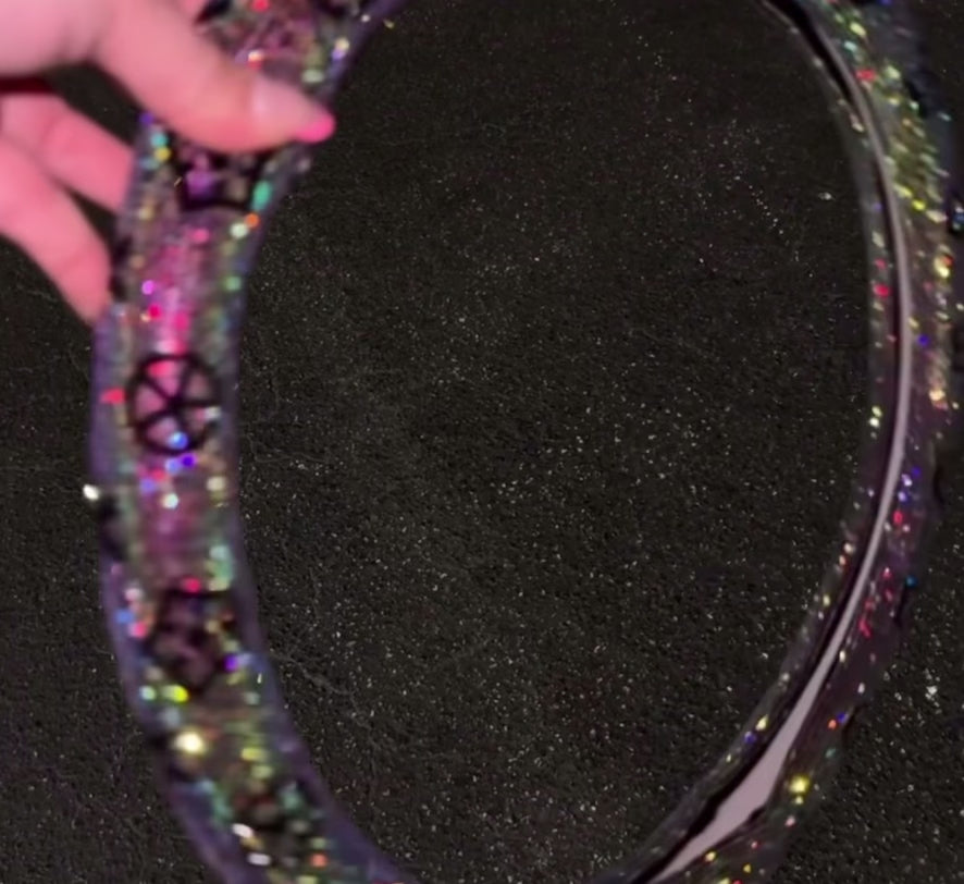 Ultra Bling Luxury Steering Wheel Cover Design Rhinestone Glass Especially Bright Ice Colorful