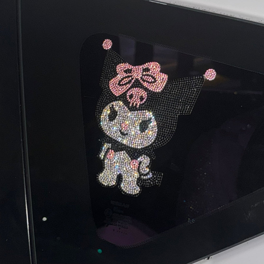 STICKER ULTRA BLING FRIEND CAT EXTRA SHINY RHINESTONES - Fashion Car ®