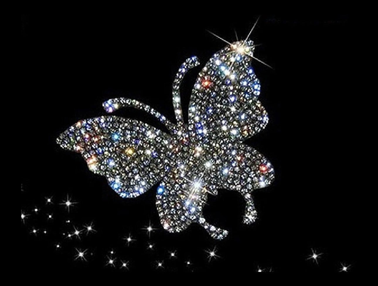 Sticker Ultra Bling Rhinestone Shiny Exterior Car (Butterfly) – Fashion ...