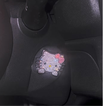 Ultra bling cat key - push star decor - Fashion Car ®