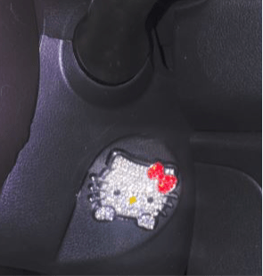 ULTRA BLING CAT KEY - PUSH STAR DECOR RED CAT - Fashion Car ®
