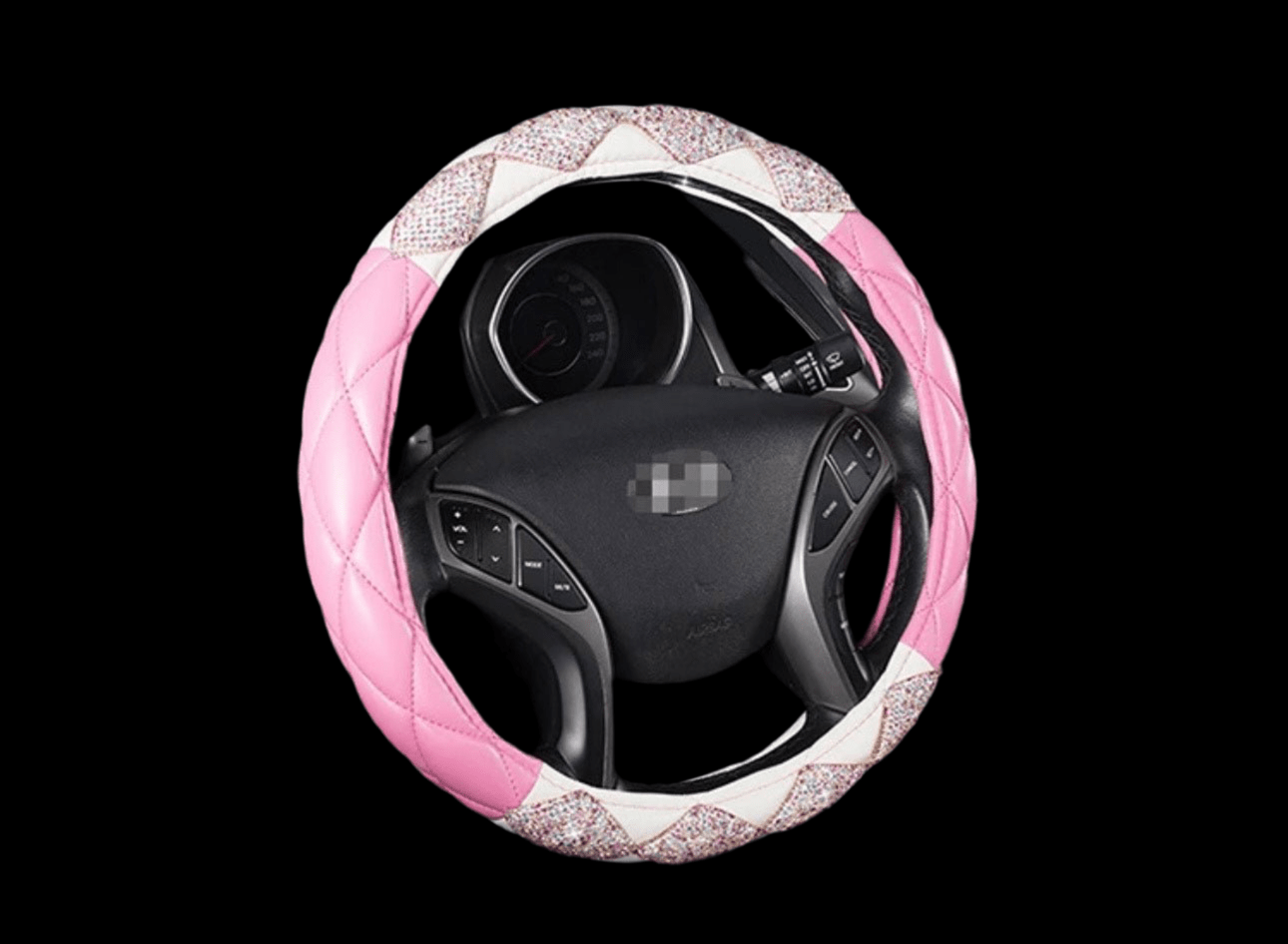 Ultra Bling ruffle lining on the sides and full imitation leather - Fashion Car ®