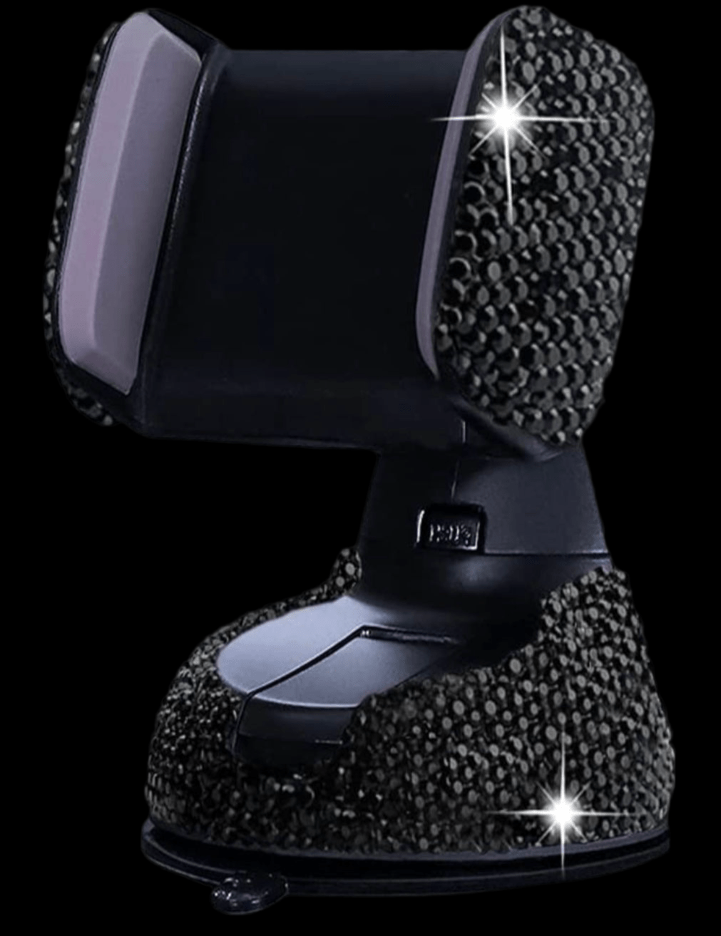Universal Car Phone Holder, 360° [Adjustable and Stable] Universal Car Glass Mount, Windshield, Car Air Vent Mount, Car Accessories for Women and Girls (Black) - Fashion Car ®