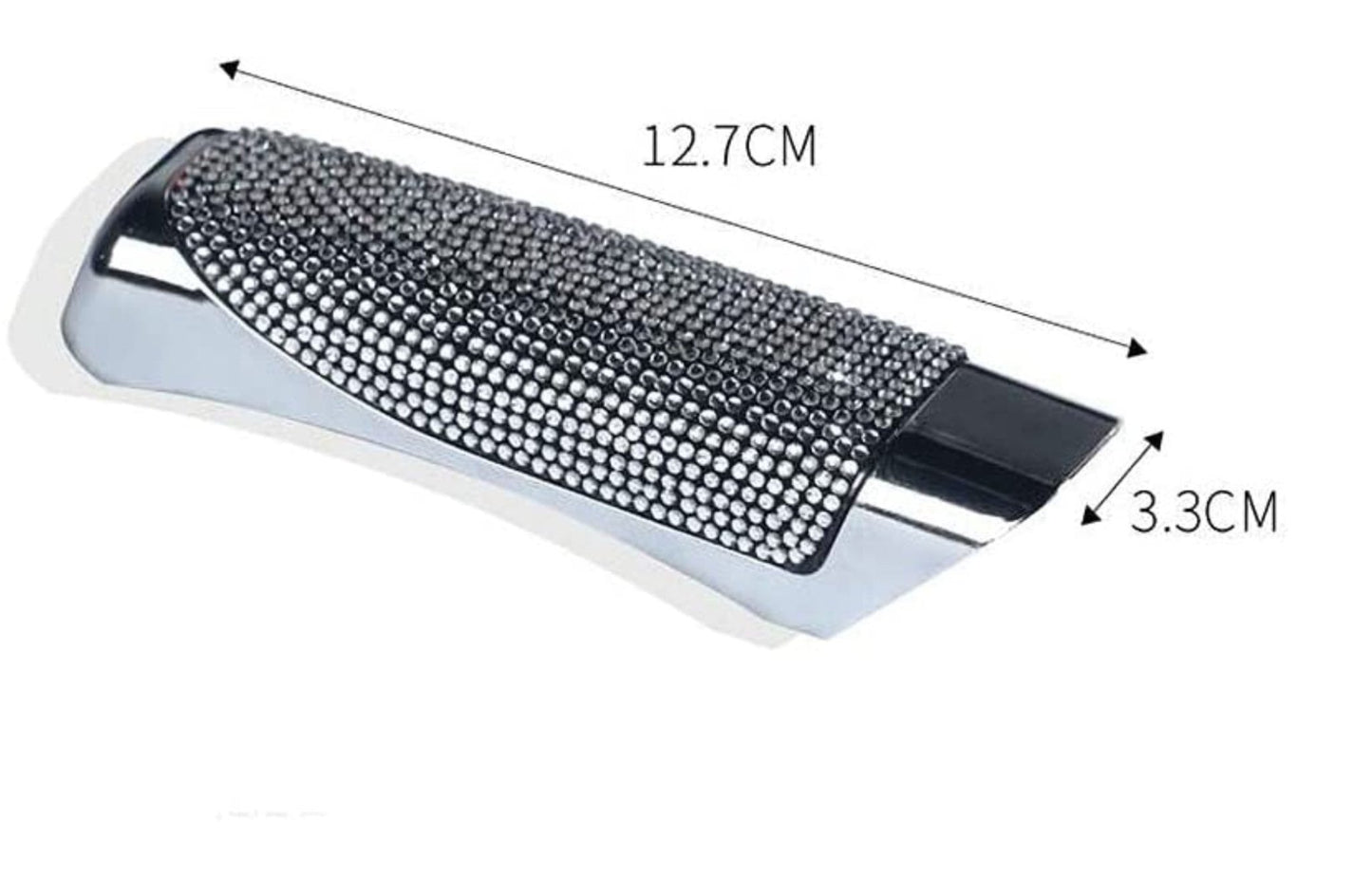 Bling Rhinestones Car Handbrake Cover Auto Parking Sleeve Protector Cover with Crystal Diamond Decor - Fashion Car Inc