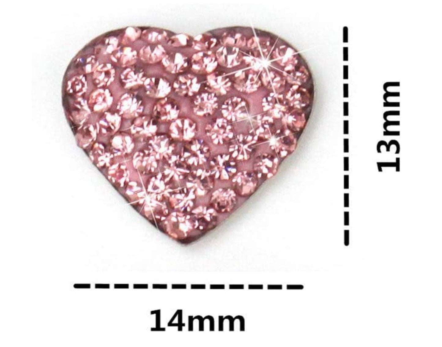 Car Rhinestone Stickers,MoreChioce 6PCS Car Interior Decor Stickers Bling Crystal Heart Shape Self-Adhesive Car Styling Accessories Window Switch Decoration Sticker,White - Fashion Car Inc