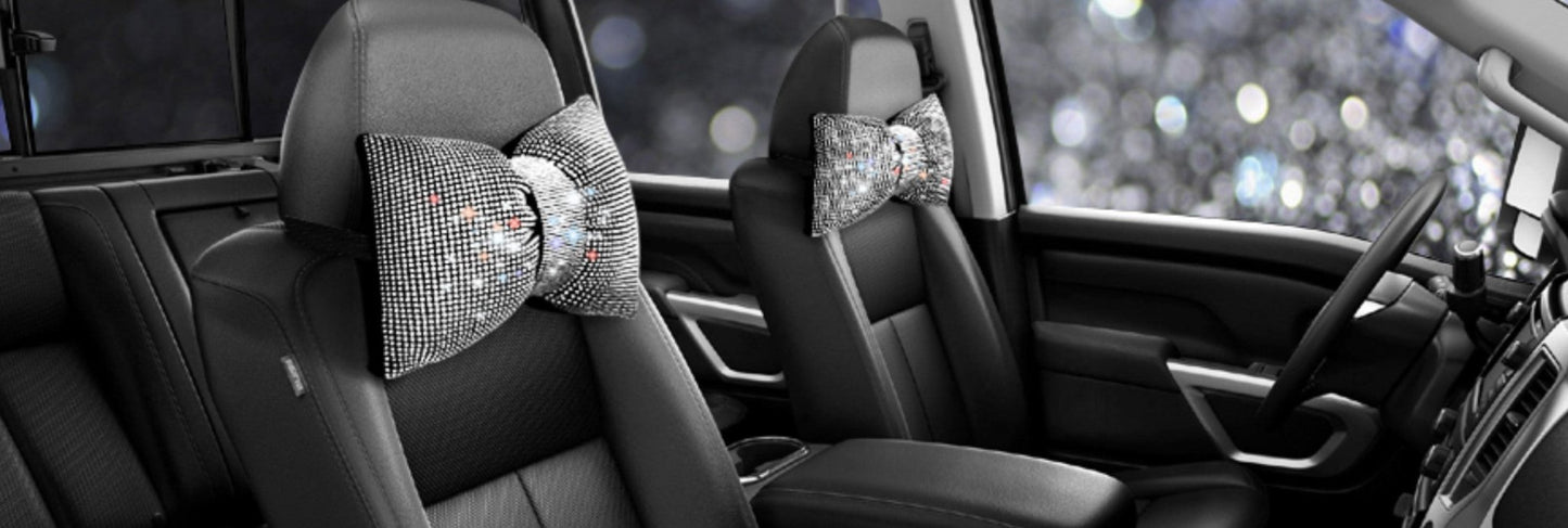 Ultra Bling Headrest Car Pillow - Fashion Car Inc