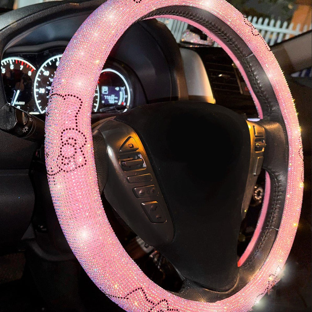 Ultra bling rhinestones bling pink - Fashion Car Inc