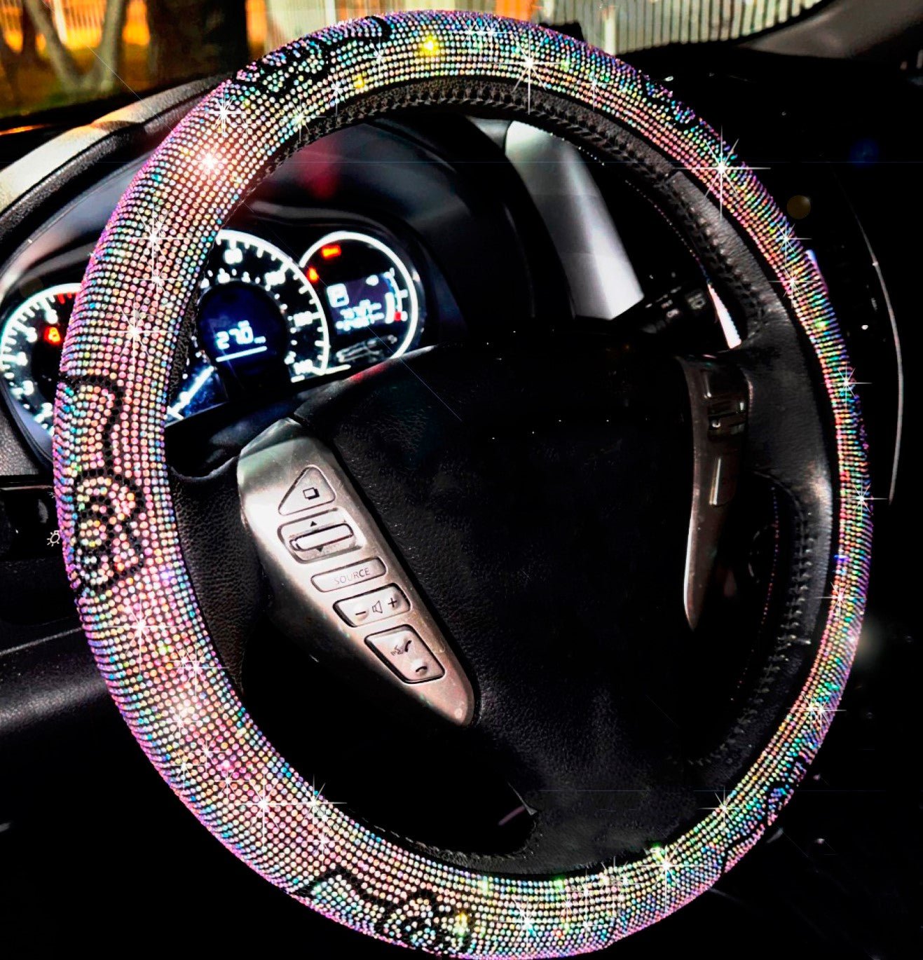 Ultra bling rhinestones shiny Colorful - Fashion Car Inc