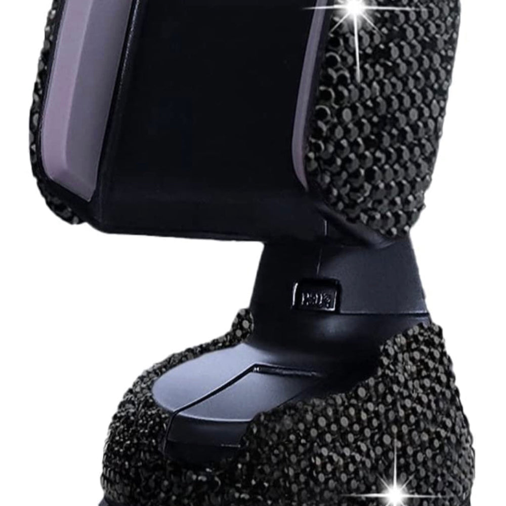 Universal Car Phone Holder, 360° [Adjustable and Stable] Universal Car Glass Mount, Windshield, Car Air Vent Mount, Car Accessories for Women and Girls (Black) - Fashion Car Inc